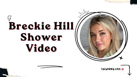 breckie hill shower tits|Breckie Hill Nude Shower Nipple Reveal OnlyFans Set Leaked